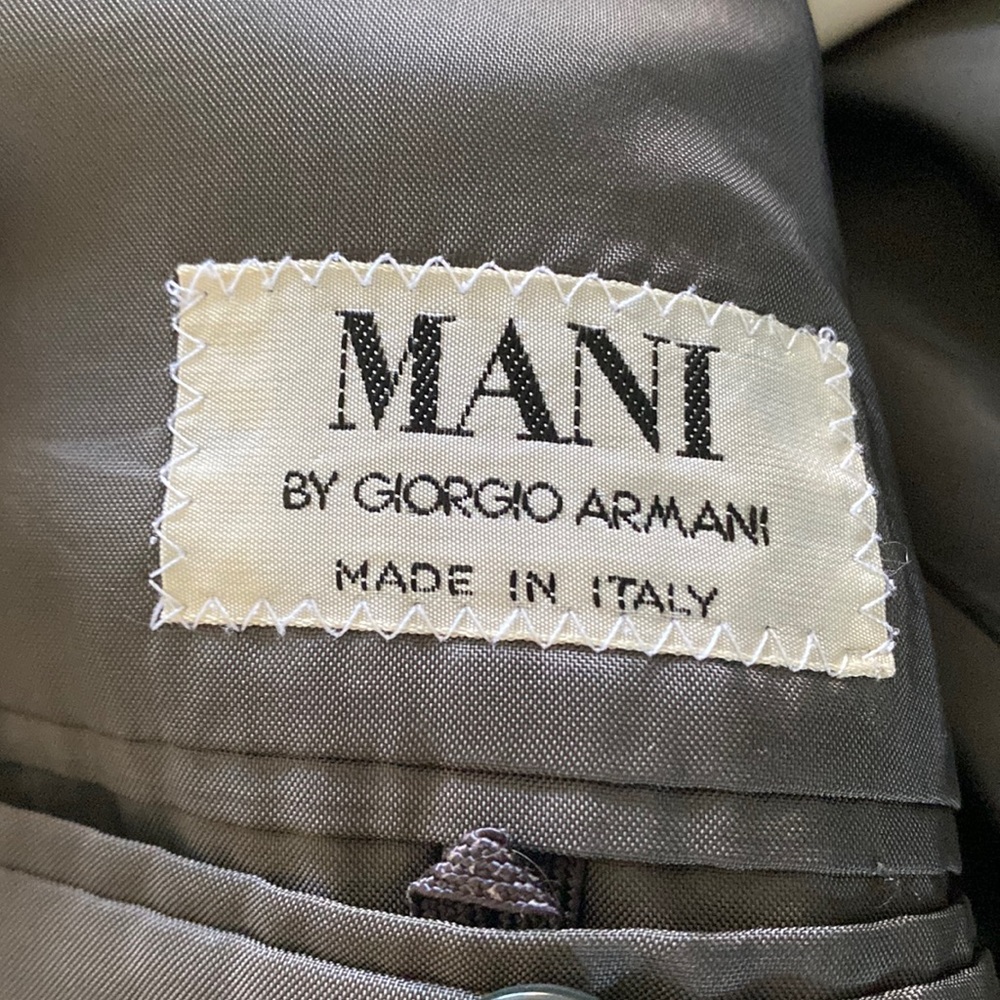 Mani by Giorgio Armani Blazer